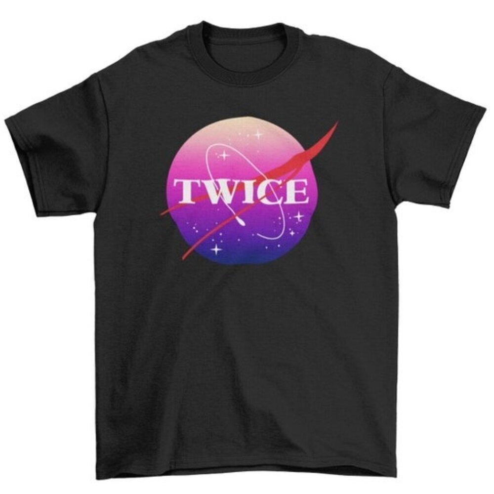 Twice Logo Kpop Girl Group Fandom Graphic T-Shirt